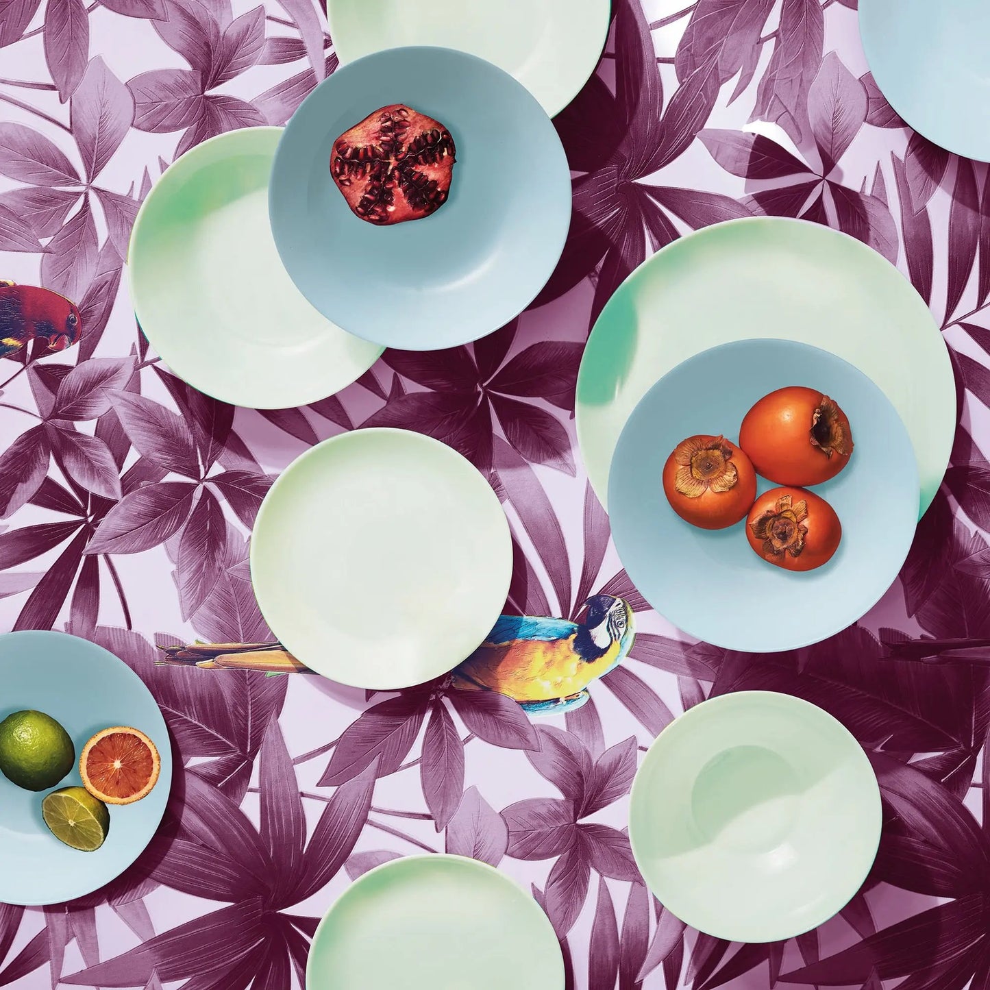 Купа за салата Diwali Paradise Blue 22 см Platerra