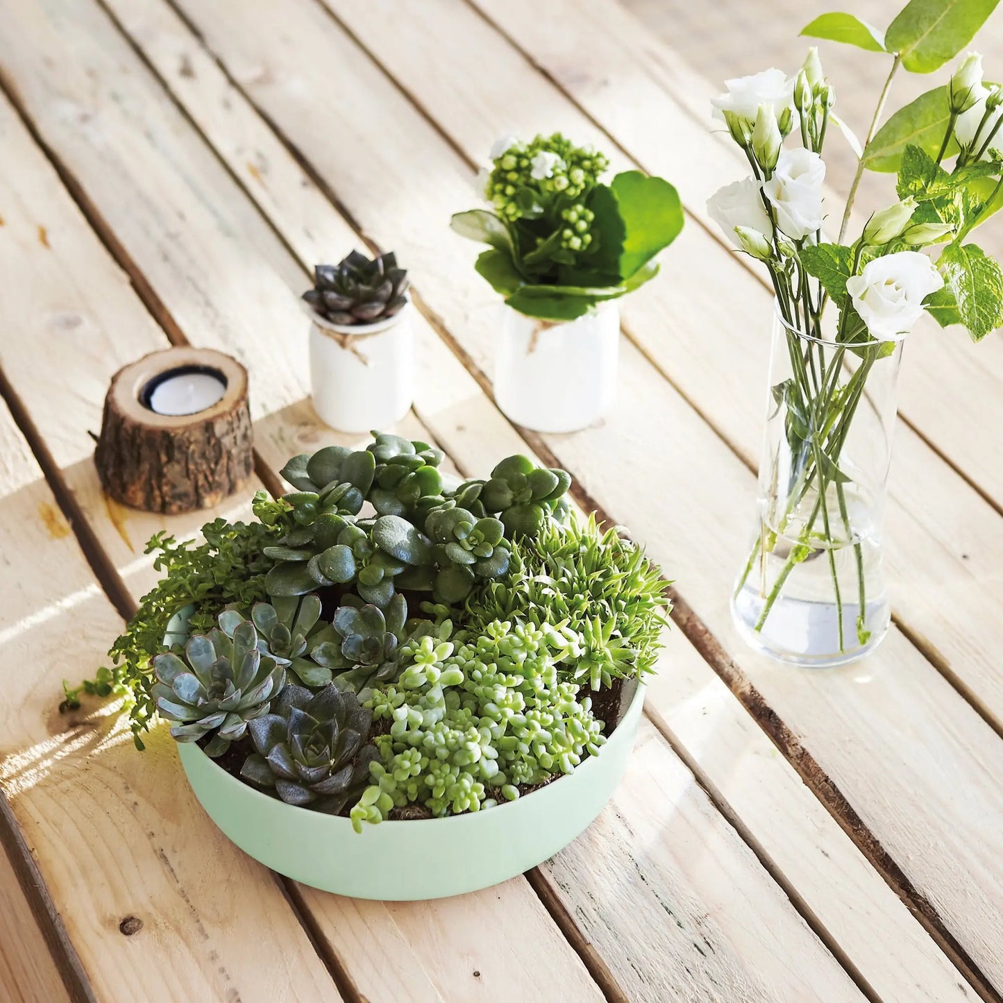 Купа за салата Diwali Paradise Green 22 см Platerra