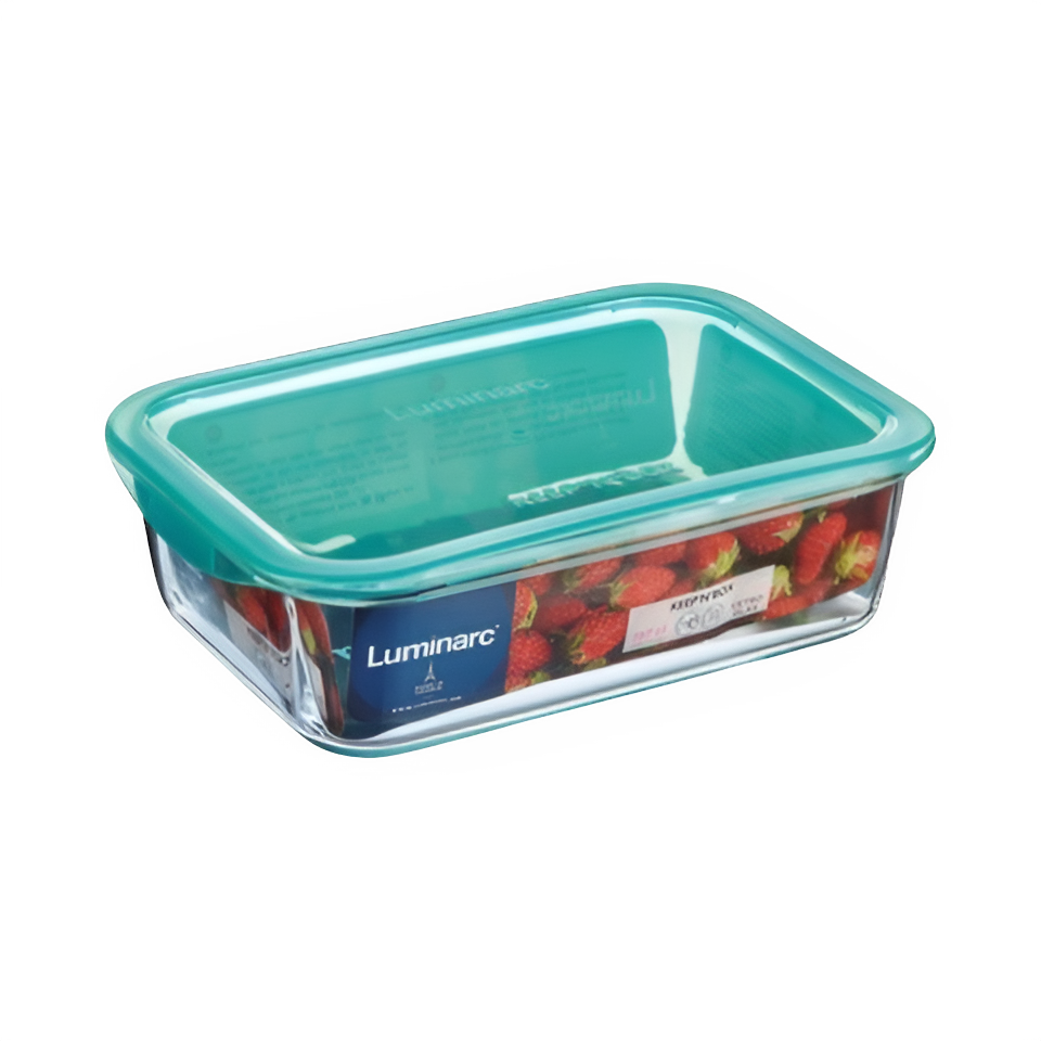 Правоъгълен съд за съхранение 1,97L pure box active