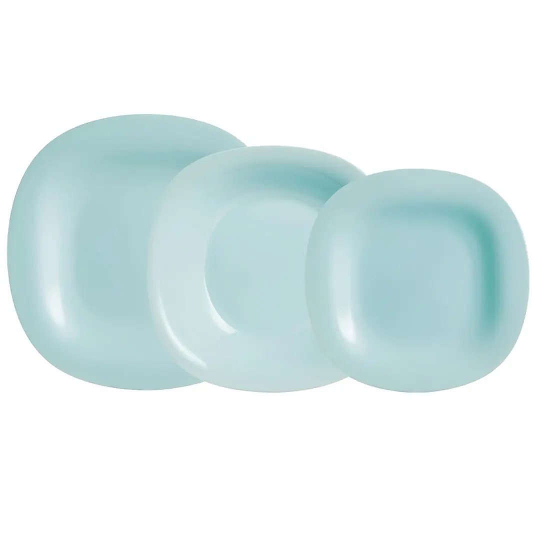 Сервиз за хранене Carine Paradise Blue – 18 части, аркопал Luminarc