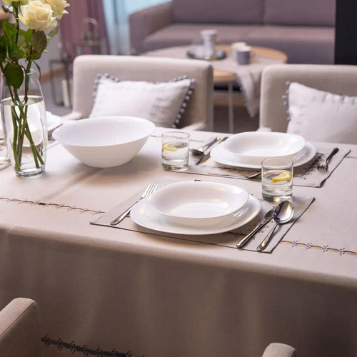 Сервиз за хранене Carine White – 19 части Luminarc