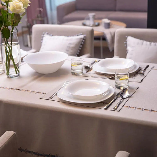 Сервиз за хранене Carine White – 19 части Luminarc