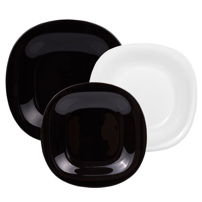 Сервиз за хранене Carine Black & White – 18 части
