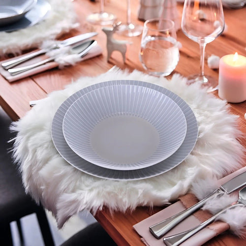 Сервиз за хранене Cottage Granit – 18 части, аркопал Luminarc