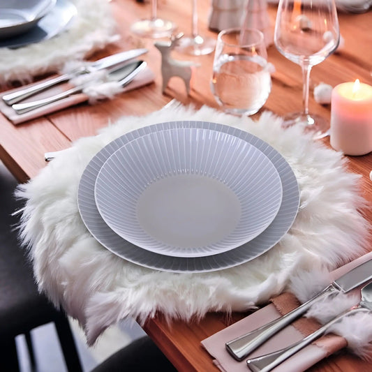 Сервиз за хранене Cottage Granit – 18 части, аркопал Luminarc