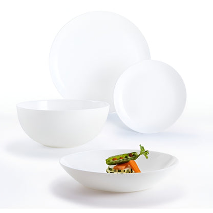 Сервиз за хранене Luminarc Diwali White – 19 части