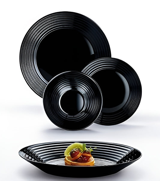 Сервиз за хранене Harena Black – 19 части, аркопал