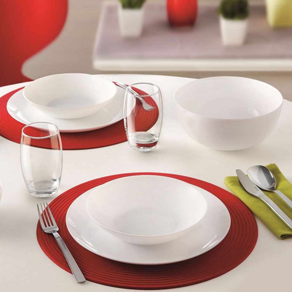 Сервиз за хранене Luminarc Diwali White – 19 части