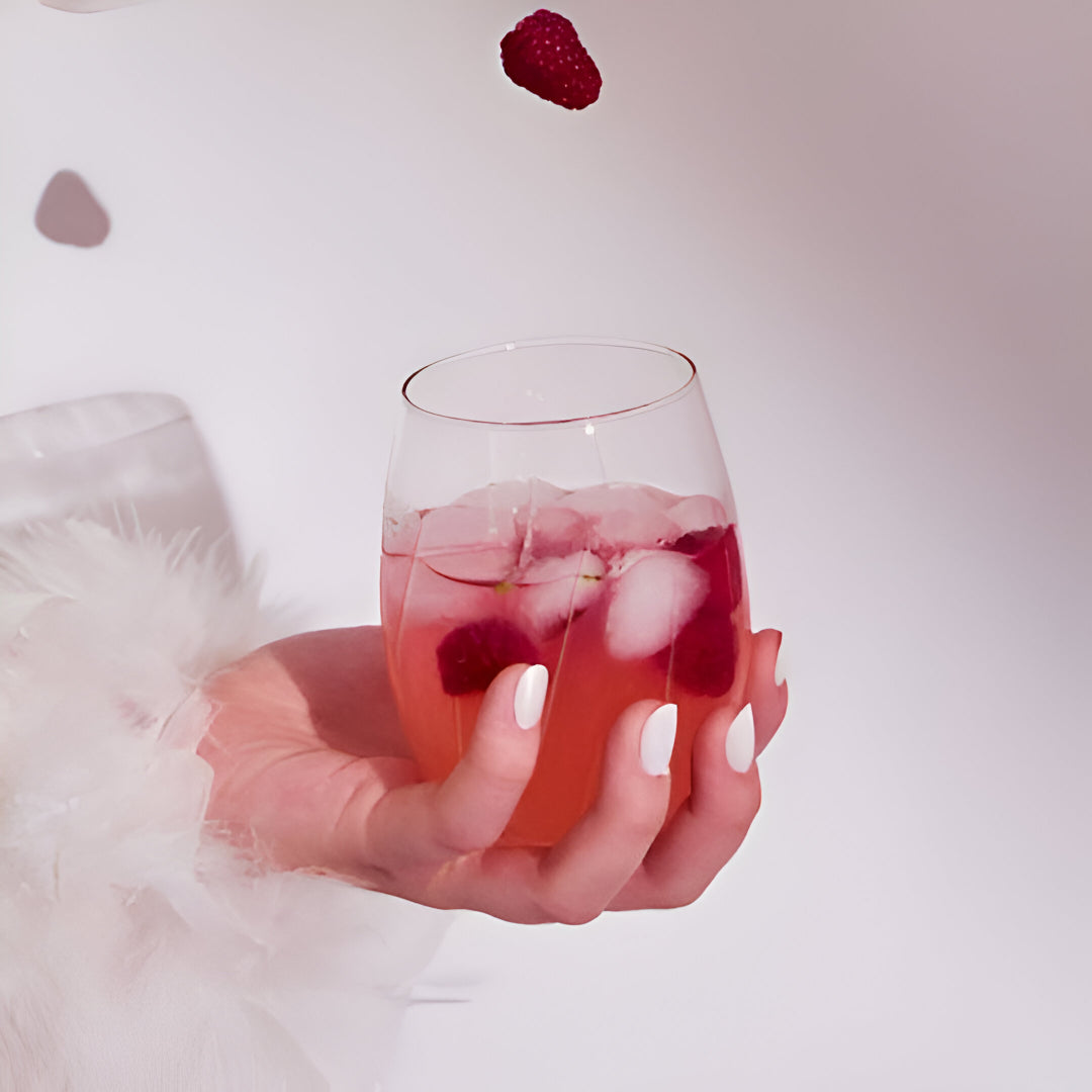 Чаша за вода Swirly 360 мл, 4 бр.