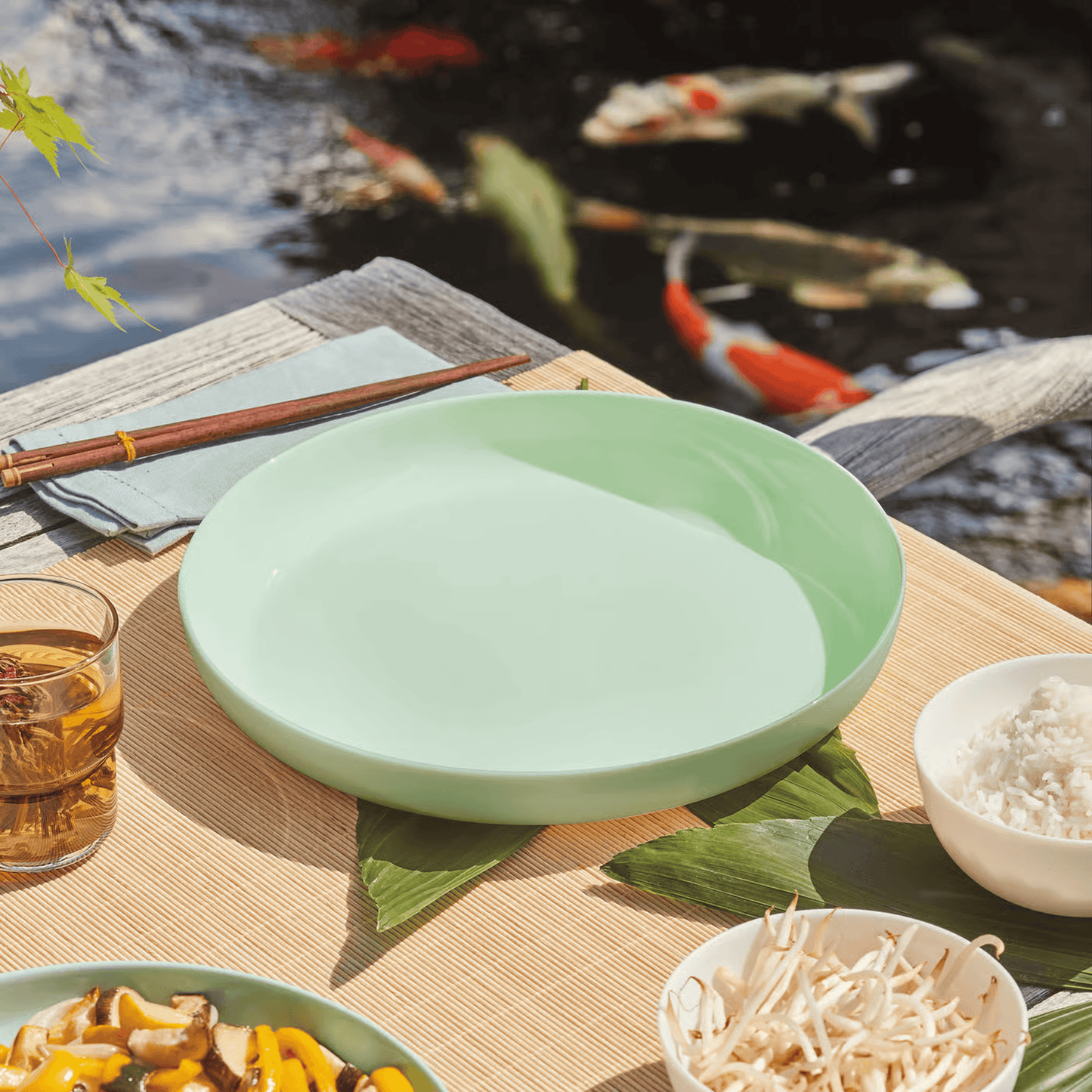 Diwali Paradise Green Плато 29 см, 1 бр